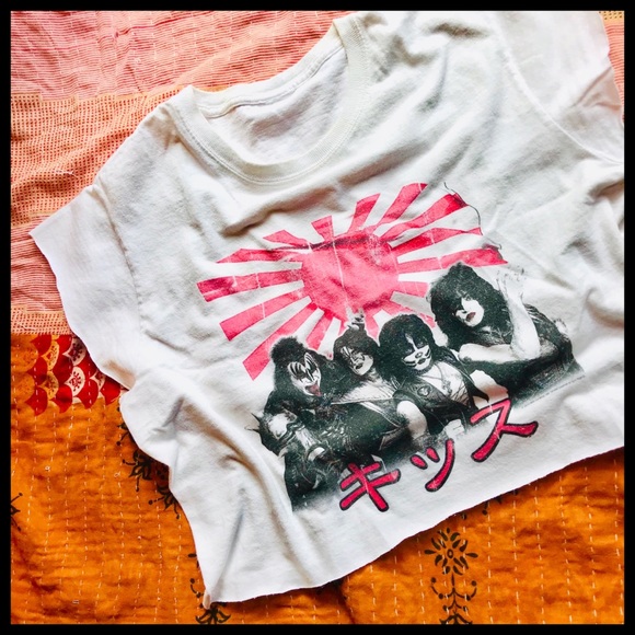 Vintage Tops - Japanese KISS T-Shirt!